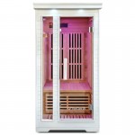 ReGen8 Solo V2 - 1 Person Infrared Sauna (White) ReGen8 Solo V2 - 1 Person Infrared Sauna (White)