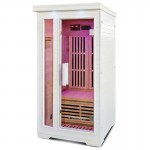 ReGen8 Solo V2 - 1 Person Infrared Sauna (White) ReGen8 Solo V2 - 1 Person Infrared Sauna (White)