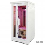 ReGen8 Solo V2 - 1 Person Infrared Sauna (White) ReGen8 Solo V2 - 1 Person Infrared Sauna (White)