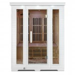 ReGen8 Trio - 3 Person Infrared Sauna (White) ReGen8 Trio - 3 Person Infrared Sauna (White)