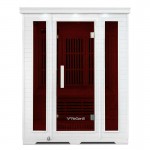 ReGen8 Trio - 3 Person Infrared Sauna (White) ReGen8 Trio - 3 Person Infrared Sauna (White)