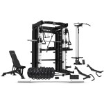 Lifespan CORTEX SM-26 6-in-1 Power Rack with Dual Stack Smith & Cable Machine + Jammer Arms + 2x 30kg Weights Add On + BN-9 Bench + Ultimate Olympic Bumper Weight Plate & Barbell Package Lifespan CORTEX SM-26 6-in-1 Power Rack with Dual Stack Smith & Cable Machine + Jammer Arms + 2x 30kg Weights Add On + BN-9 Bench + Ultimate Olympic Bumper Weight Plate & Barbell Package