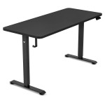 Lifespan ErgoDesk Electric Standing Desk 140cm (Black/Black)