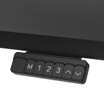 Lifespan ErgoDesk Electric Standing Desk 140cm (Black/Black)