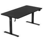 Lifespan ErgoDesk Electric Standing Desk 160cm (Black/Black)