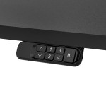 Lifespan ErgoDesk Electric Standing Desk 160cm (Black/Black)