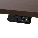 Lifespan ErgoDesk Electric Standing Desk 160cm (Walnut/Black) Lifespan ErgoDesk Electric Standing Desk 160cm (Walnut/Black)