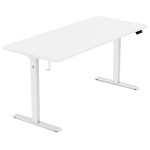 Lifespan ErgoDesk Electric Standing Desk 180cm (White/White)