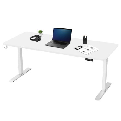 Lifespan ErgoDesk Electric Standing Desk 180cm (White/White)