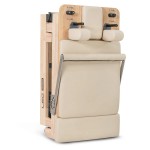 LSG GPR500 Foldable Pilates Reformer Machine (Beige)