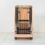 LSG GPR500 Foldable Pilates Reformer Machine (Beige)