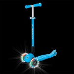 Globber PRIMO Foldable with Lights Complete Scooter - Sky Blue Globber PRIMO Foldable with Lights Complete Scooter - Sky Blue