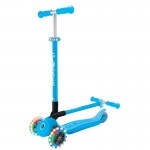 Globber PRIMO Foldable with Lights Complete Scooter - Sky Blue Globber PRIMO Foldable with Lights Complete Scooter - Sky Blue