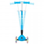 Globber PRIMO Foldable with Lights Complete Scooter - Sky Blue Globber PRIMO Foldable with Lights Complete Scooter - Sky Blue