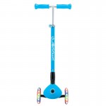 Globber PRIMO Foldable with Lights Complete Scooter - Sky Blue Globber PRIMO Foldable with Lights Complete Scooter - Sky Blue