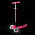 Globber PRIMO Foldable with Lights Complete Scooter - Fuchsia Globber PRIMO Foldable with Lights Complete Scooter - Fuchsia