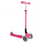 Globber PRIMO Foldable with Lights Complete Scooter - Fuchsia Globber PRIMO Foldable with Lights Complete Scooter - Fuchsia