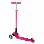 Globber PRIMO Foldable with Lights Complete Scooter - Fuchsia Globber PRIMO Foldable with Lights Complete Scooter - Fuchsia