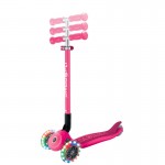 Globber PRIMO Foldable with Lights Complete Scooter - Fuchsia Globber PRIMO Foldable with Lights Complete Scooter - Fuchsia