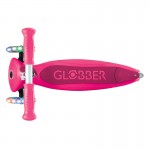 Globber PRIMO Foldable with Lights Complete Scooter - Fuchsia Globber PRIMO Foldable with Lights Complete Scooter - Fuchsia