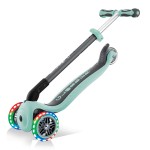 Globber GO UP Deluxe with Light up Wheels Scooter - Mint