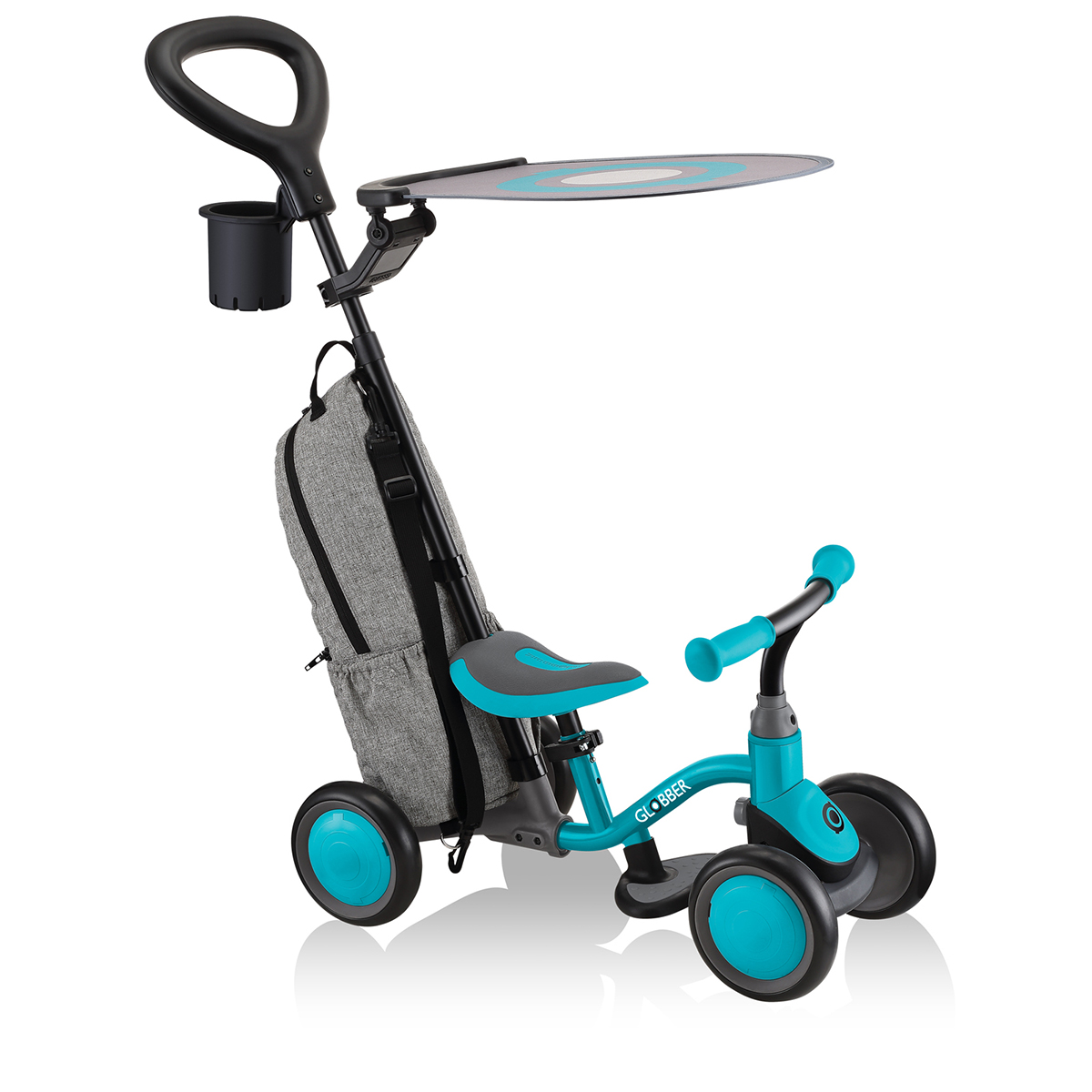Globber Trike Globber LEARNING Bike 3in1 DELUXE Teal
