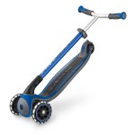 Globber MASTER Foldable with Lights Scooter - Navy