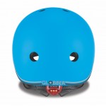 Globber Helmet with Flashing LED Light XXS/XS (45-51cm) - Sky Blue