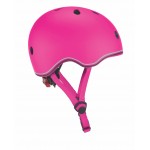 Globber Helmet with Flashing LED Light XXS/XS (45-51cm) - Deep Pink