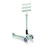 Globber PRIMO ECOLOGIC Foldable Scooter with Lights - Pistachio