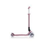 Globber PRIMO ECOLOGIC Foldable Scooter with Lights - Berry