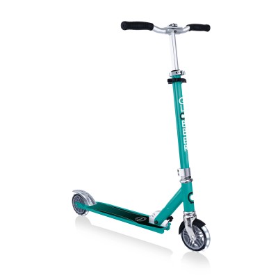 Globber FLOW ELEMENT Foldable Scooter with Lights - Jade