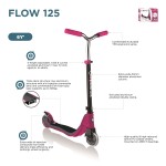 Globber FLOW 125 Adjustable Height Scooter - Teal