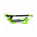 CORE Kids Foldy with LED Wheels Scooter – Green