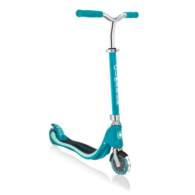 Globber Flow 125 with Light Up Wheels Scooter - Teal