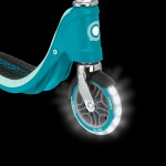 Globber Flow 125 with Light Up Wheels Scooter - Teal