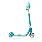 Globber Flow 125 with Light Up Wheels Scooter - Teal