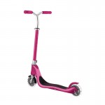 Globber Flow 125 with Light Up Wheels Scooter - Ruby