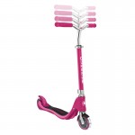 Globber Flow 125 with Light Up Wheels Scooter - Ruby