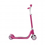 Globber Flow 125 with Light Up Wheels Scooter - Ruby