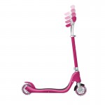 Globber Flow 125 with Light Up Wheels Scooter - Ruby