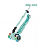 Globber GO UP ACTIVE with Lights Scooter - Mint / Dark Mint
