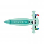 Globber GO UP ACTIVE with Lights Scooter - Mint / Dark Mint