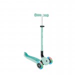 Globber GO UP ACTIVE with Lights Scooter - Mint / Dark Mint