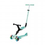 Globber GO UP ACTIVE with Lights Scooter - Mint / Dark Mint