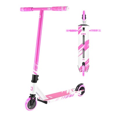 CORE CB1 Beginner Complete Stunt Scooter – White / Pink