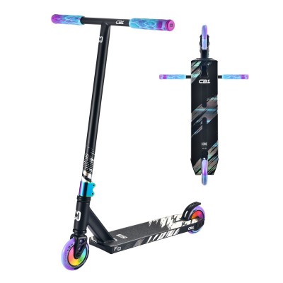 CORE CB1 Beginner Complete Stunt Scooter – Black / Neochrome