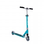 Globber FLOW ELEMENT Comfort Lights Foldable Scooter - Aqua Globber FLOW ELEMENT Comfort Lights Foldable Scooter - Aqua