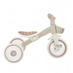 Globber LEARNING TRIKE 2in1 PLUS Ecologic - Coconut