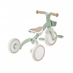 Globber LEARNING TRIKE 3in1 PLUS Ecologic - Pistachio